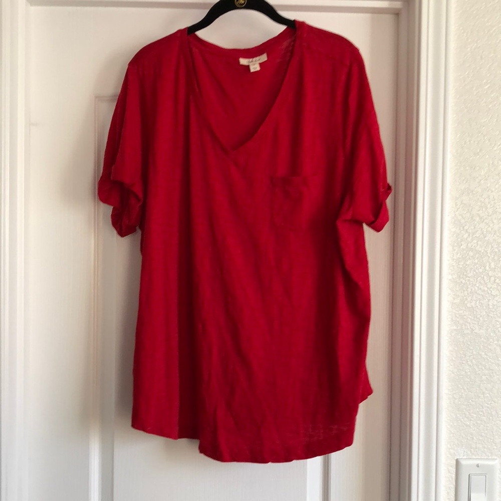 Style and Co Red 3X T-Shirt